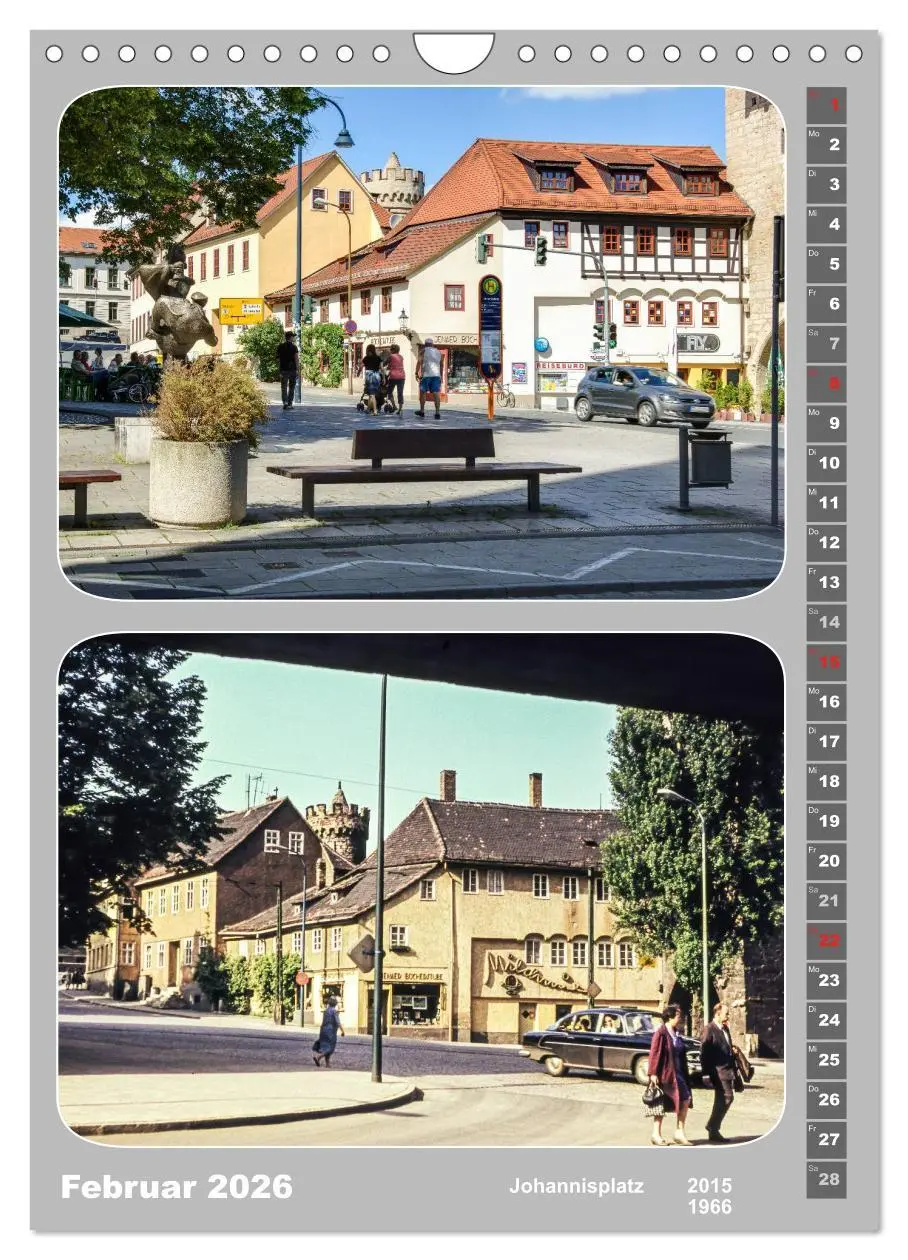 Bild: 9783516443424 | Jena im Wandel (Wandkalender 2026 DIN A4 hoch), CALVENDO...
