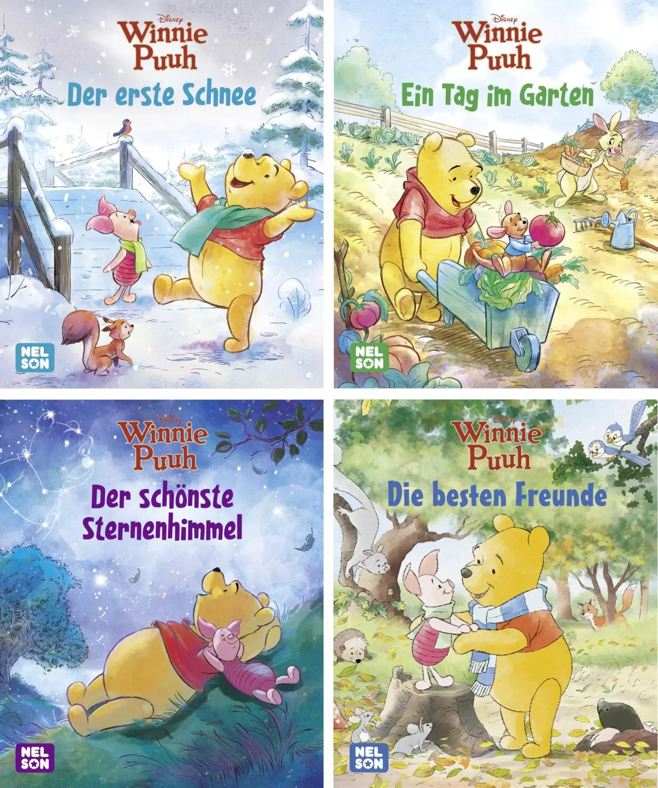 Cover: 9783845123424 | Nelson Mini-Bücher: Disney Winnie Puuh 13-16 | Broschüre | 20 S.