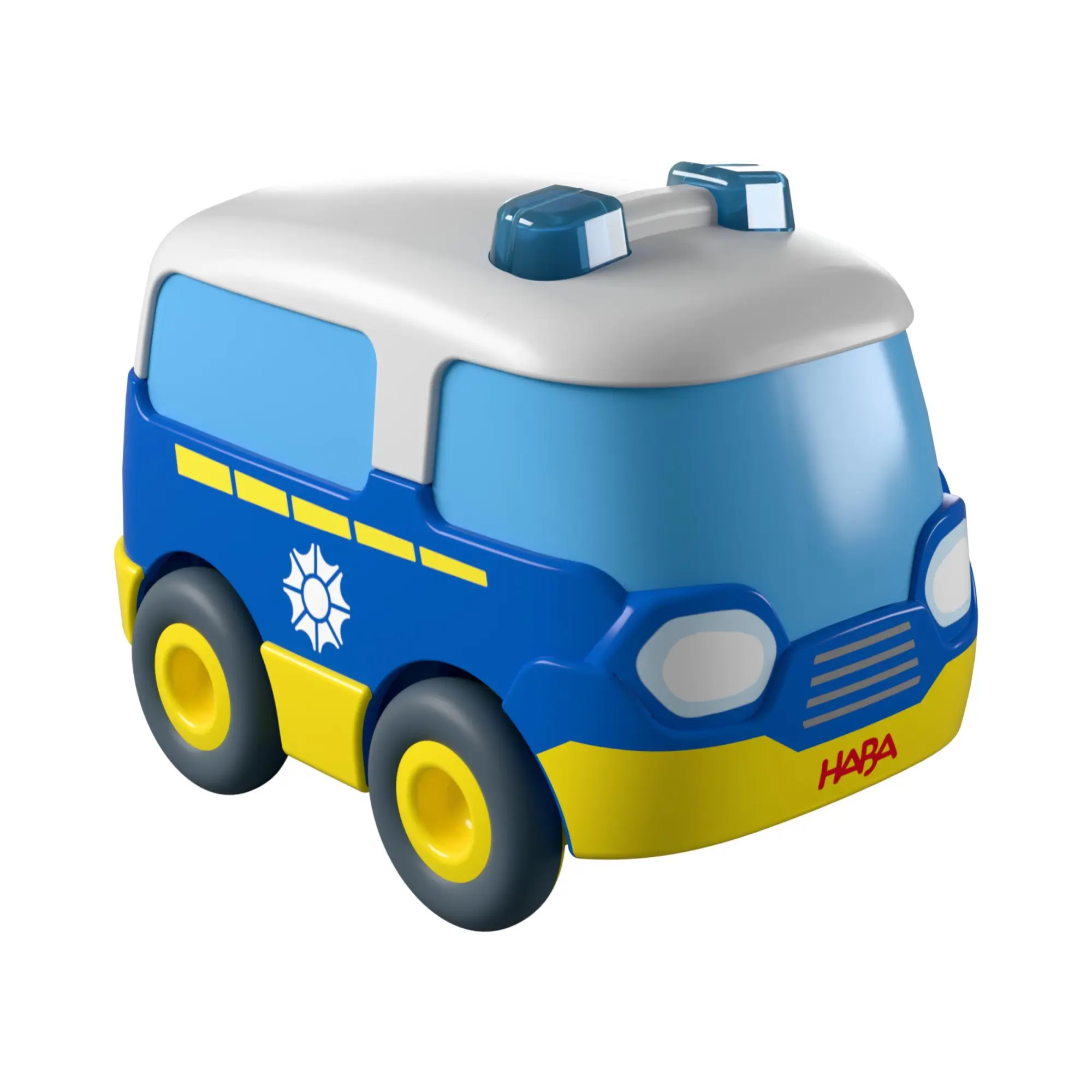 Cover: 4010168283524 | HABA Cars - Polizeibus | Deutsch | 2025 | HABA Sales GmbH &amp; Co.KG