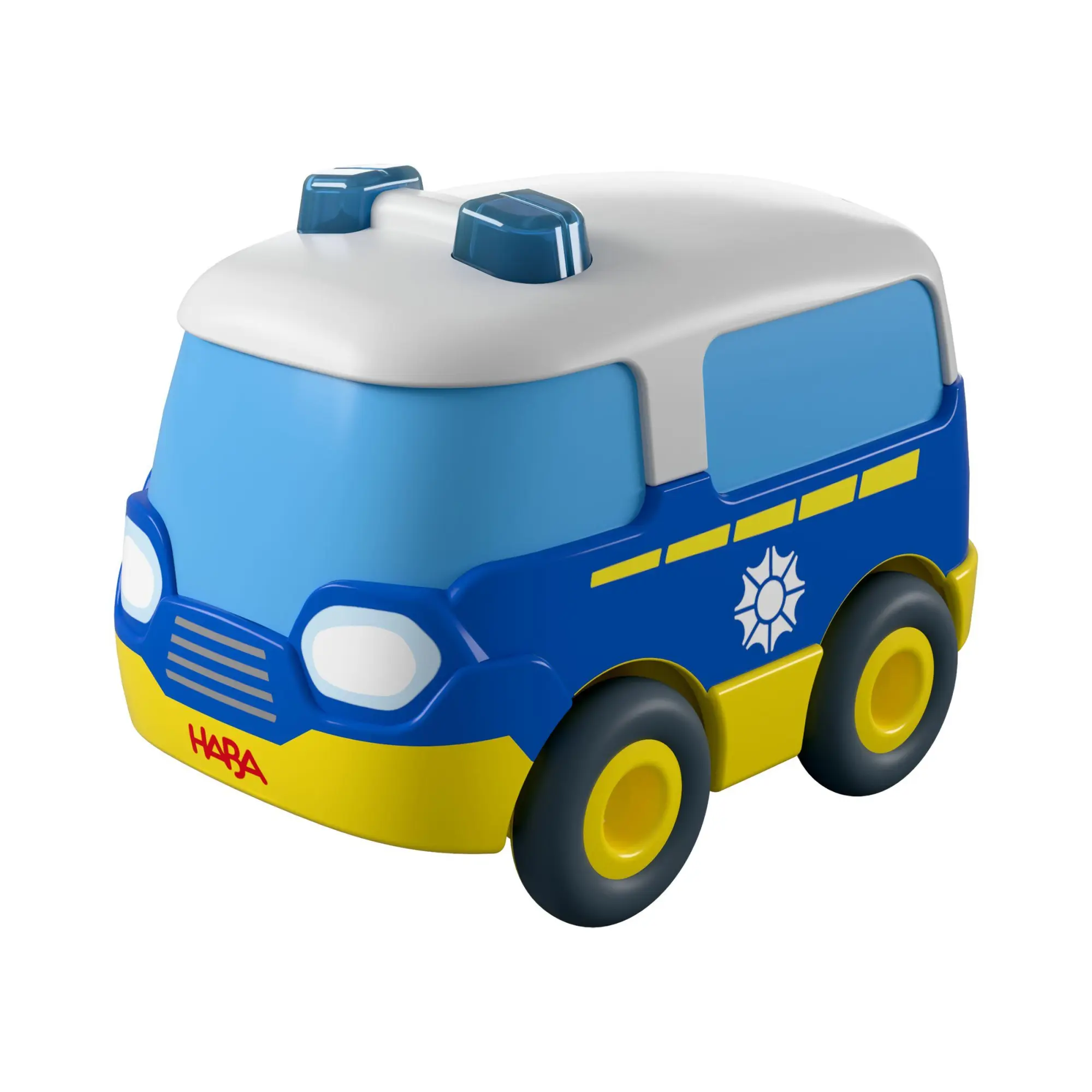 Bild: 4010168283524 | HABA Cars - Polizeibus | Deutsch | 2025 | HABA Sales GmbH &amp; Co.KG