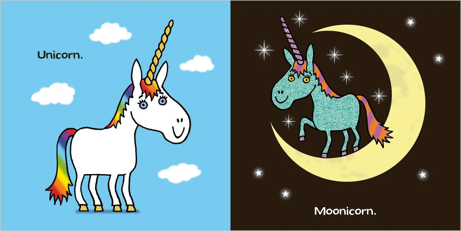 Bild: 9780702303524 | Unicorn Moonicorn | Nick Sharratt (u. a.) | Taschenbuch | Englisch