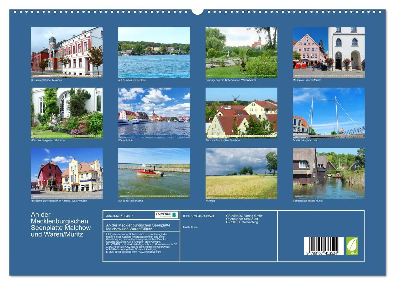 Bild: 9783457413524 | An der Mecklenburgischen Seenplatte Malchow und Waren/Müritz...