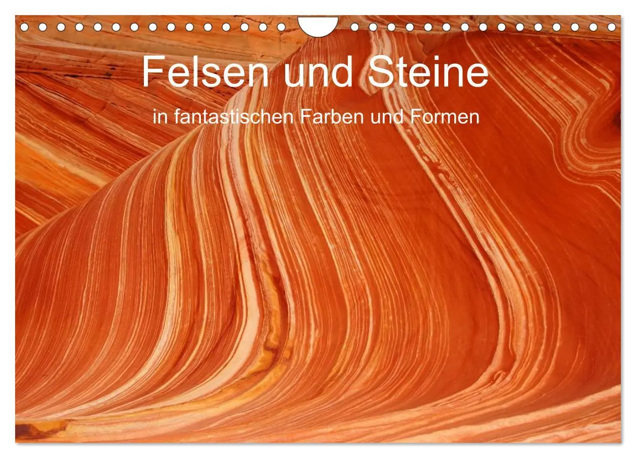 Cover: 9783457963524 | Felsen und Steine in fantastischen Farben und Formen (Wandkalender...