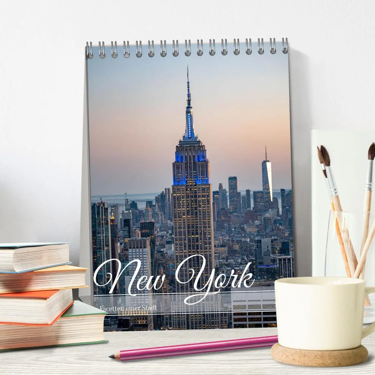 Bild: 9783516293524 | New York, Facetten einer Stadt (Tischkalender 2026 DIN A5 hoch),...