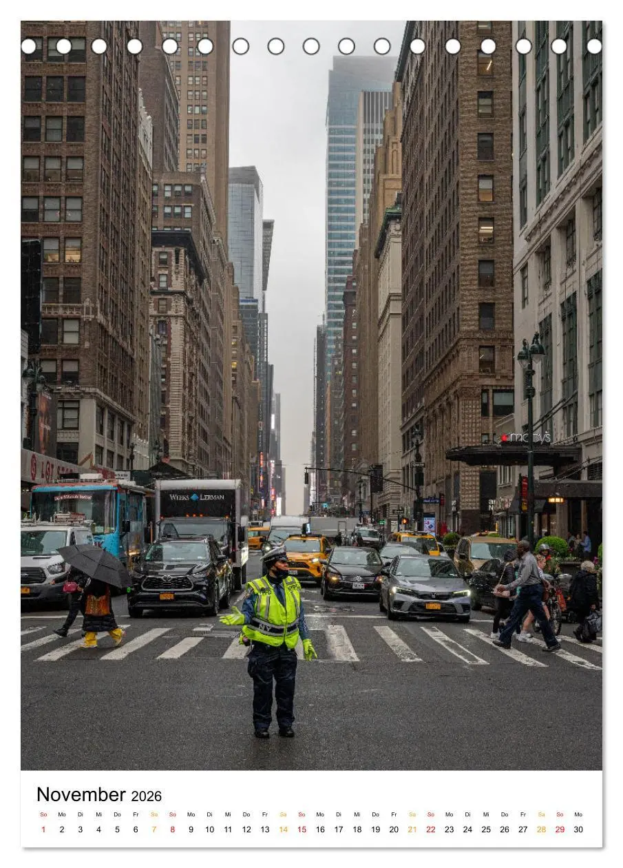 Bild: 9783516293524 | New York, Facetten einer Stadt (Tischkalender 2026 DIN A5 hoch),...