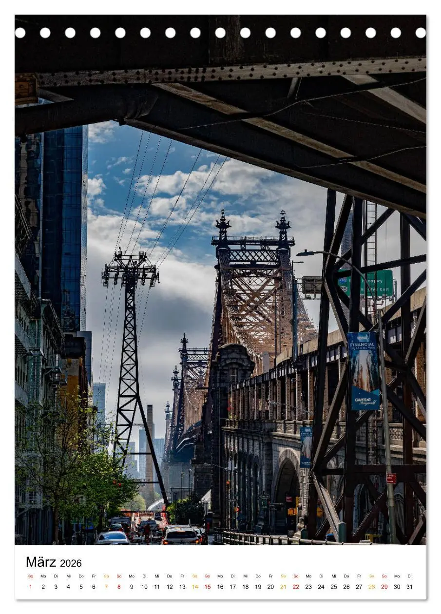 Bild: 9783516293524 | New York, Facetten einer Stadt (Tischkalender 2026 DIN A5 hoch),...