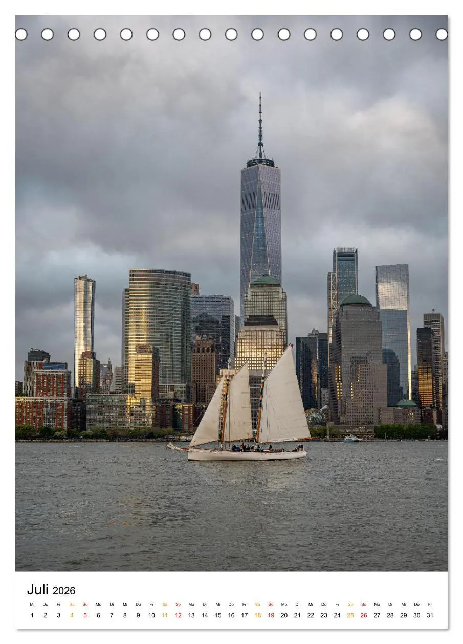 Bild: 9783516293524 | New York, Facetten einer Stadt (Tischkalender 2026 DIN A5 hoch),...