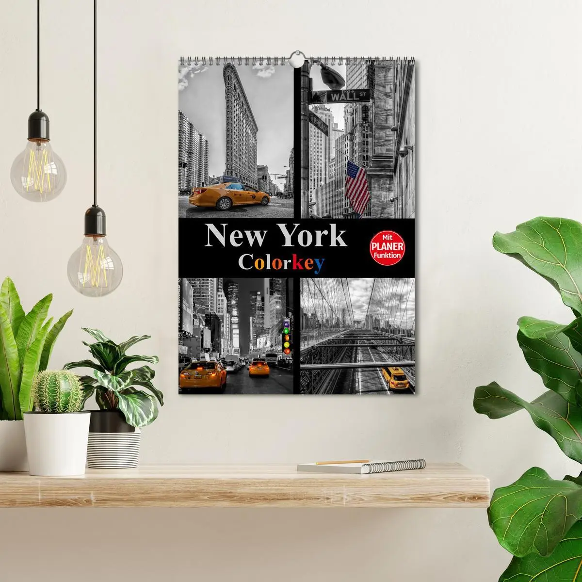 Bild: 9783516433524 | New York Colorkey (Wandkalender 2026 DIN A3 hoch), CALVENDO...