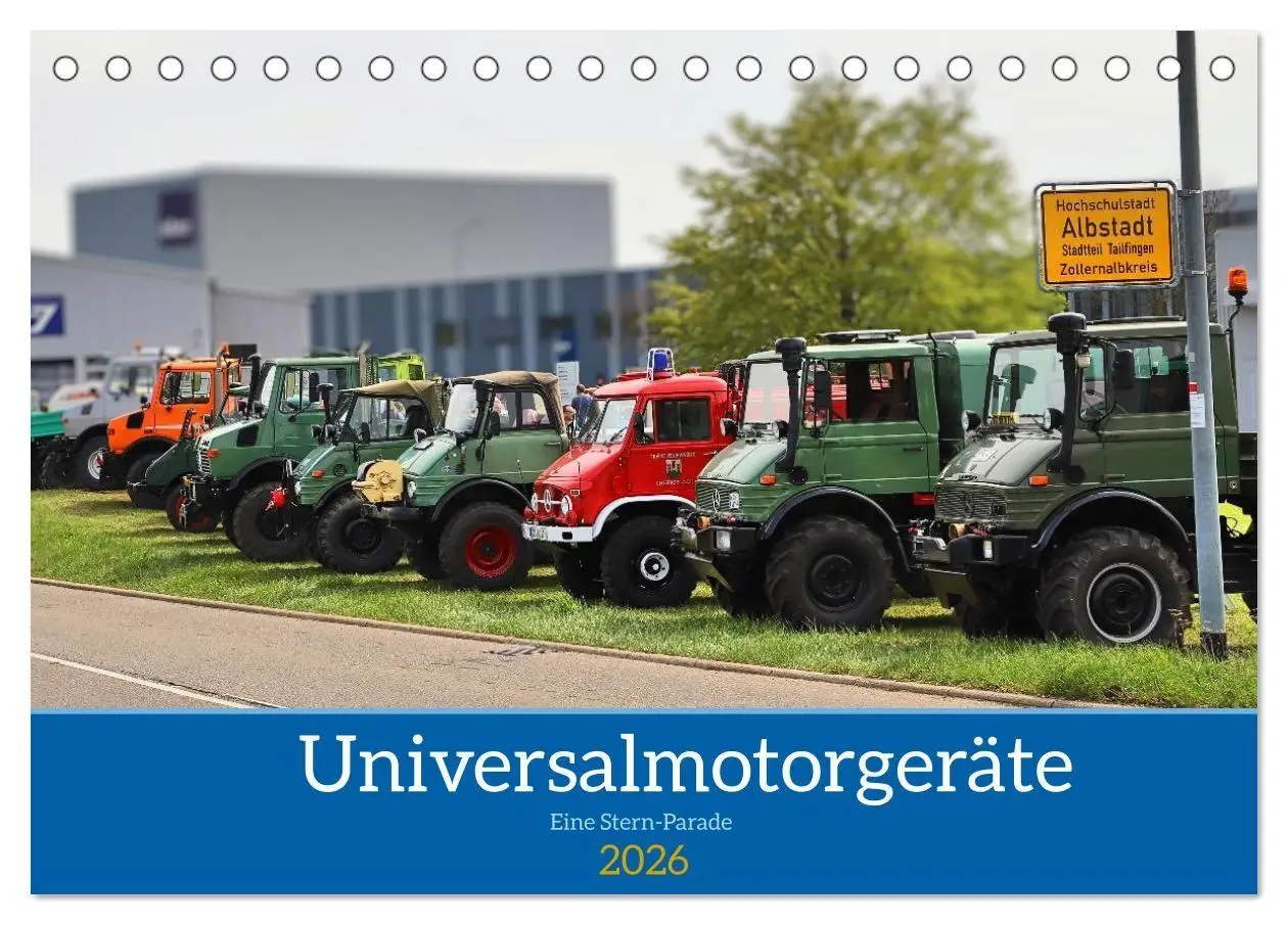 Cover: 9783516673524 | Universalmotorgeräte Eine Stern-Parade (Tischkalender 2026 DIN A5...