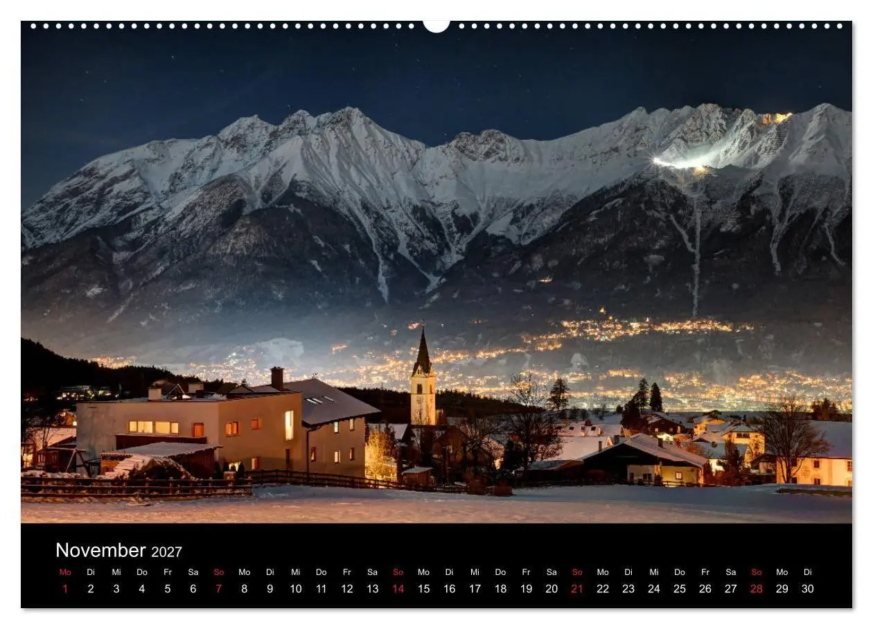Bild: 9783569693524 | Innsbruck - Capital of the Alps (hochwertiger Premium Wandkalender...