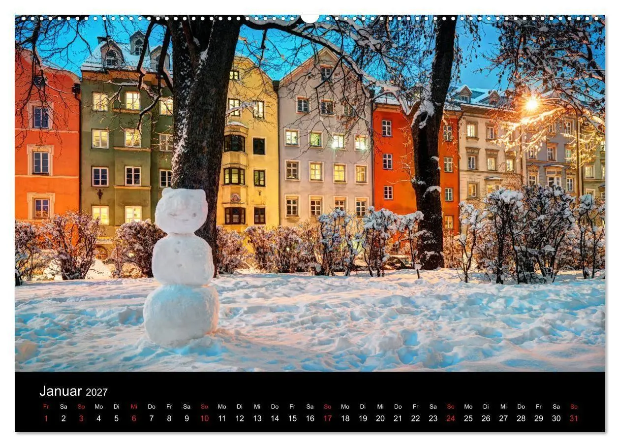 Bild: 9783569693524 | Innsbruck - Capital of the Alps (hochwertiger Premium Wandkalender...