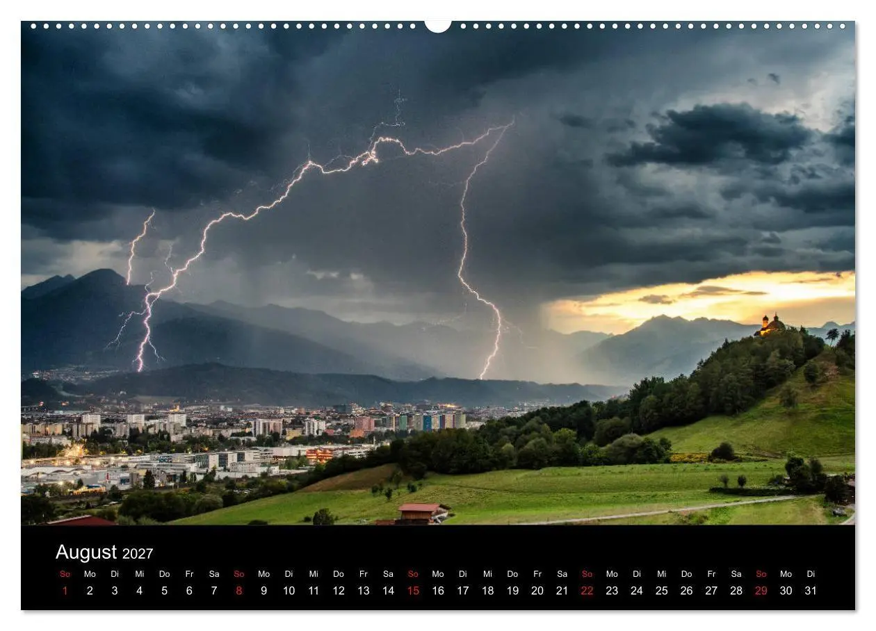 Bild: 9783569693524 | Innsbruck - Capital of the Alps (hochwertiger Premium Wandkalender...