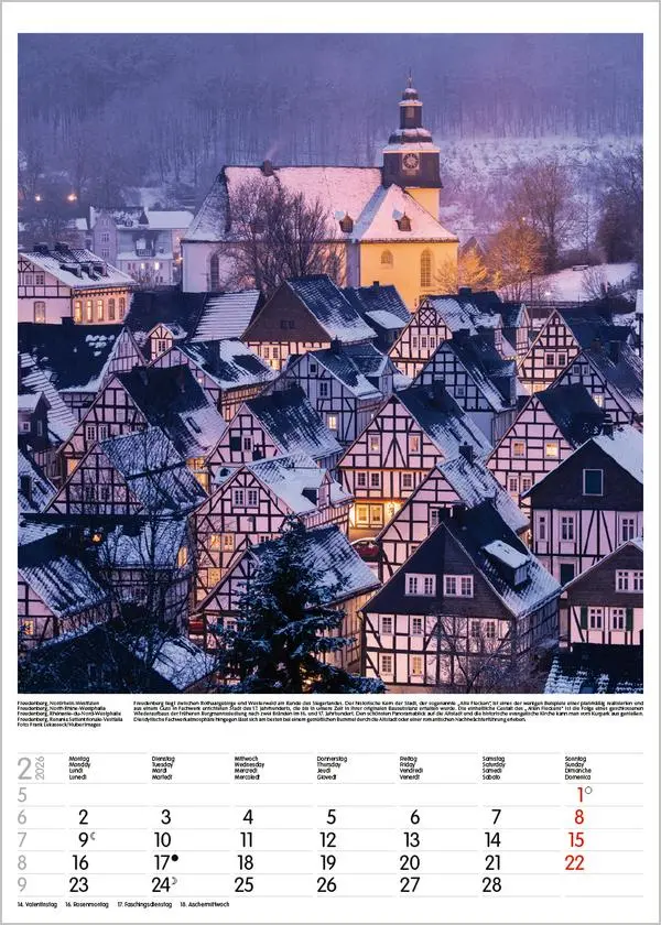 Bild: 9783731883524 | Deutschland 2026 | Verlag Korsch | Kalender | Spiralbindung | 13 S.