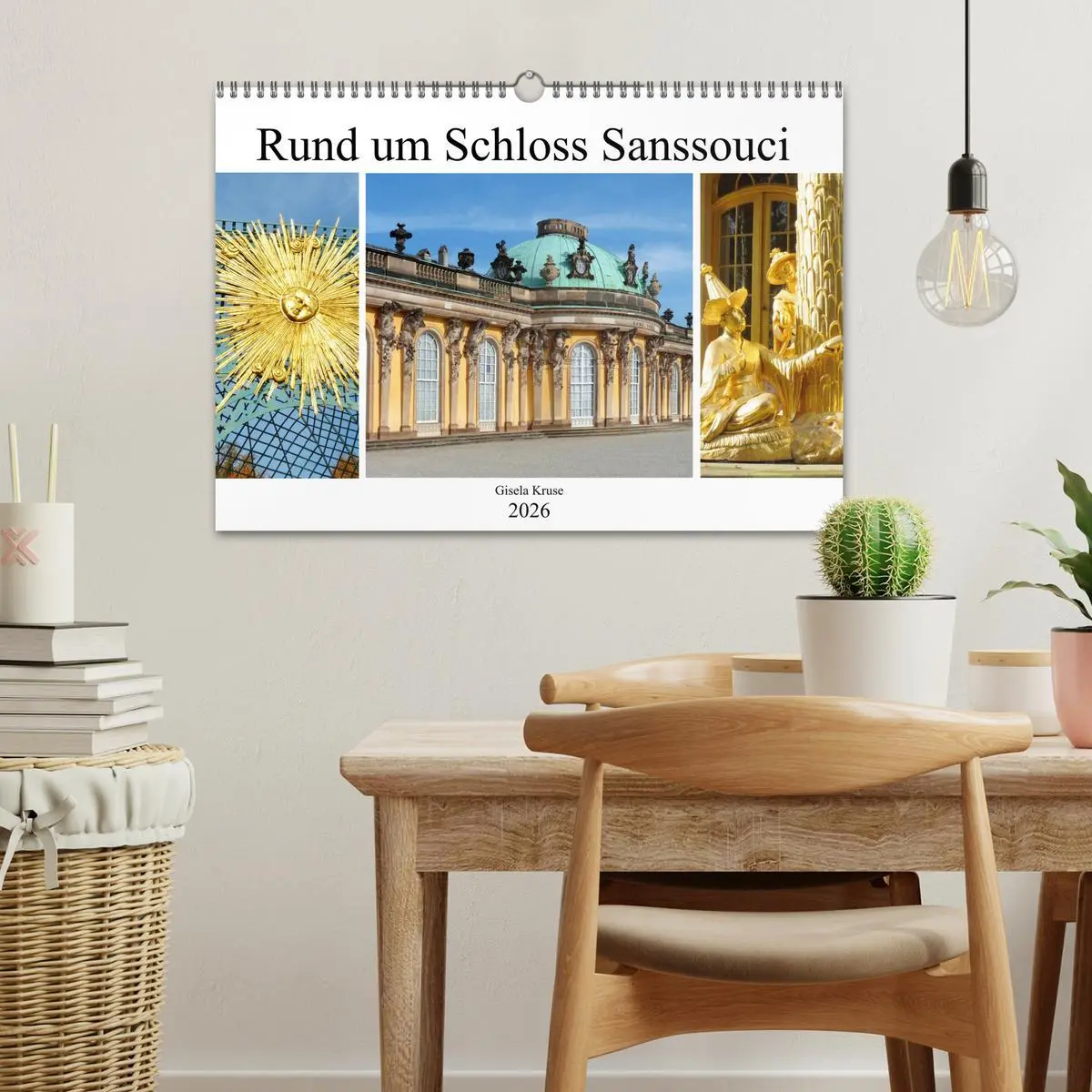 Bild: 9783457643624 | Rund um Schloss Sanssouci (Wandkalender 2026 DIN A3 quer), CALVENDO...