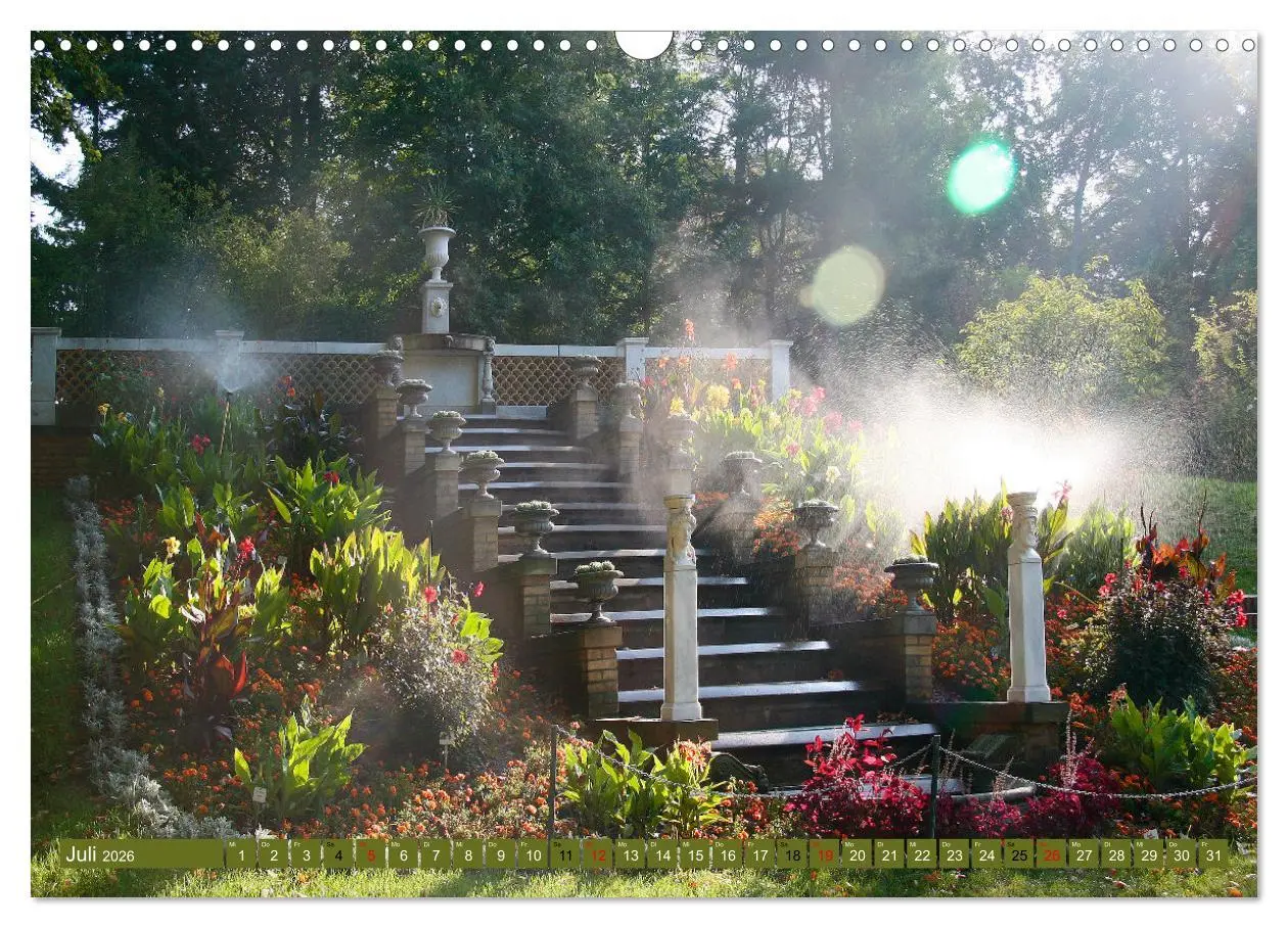 Bild: 9783457643624 | Rund um Schloss Sanssouci (Wandkalender 2026 DIN A3 quer), CALVENDO...