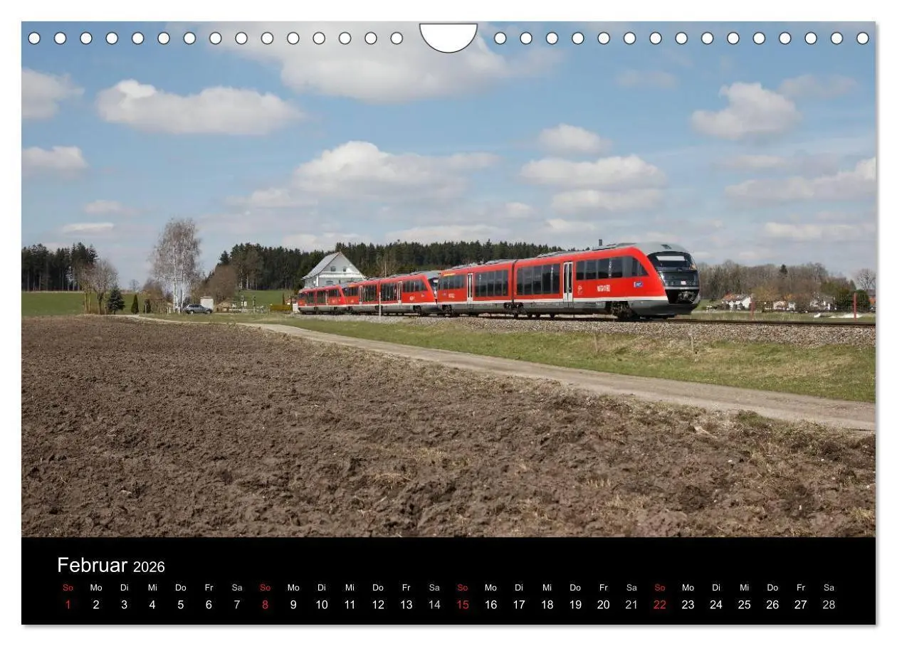 Bild: 9783516043624 | Mit der Bahn durch die Alpen (Wandkalender 2026 DIN A4 quer),...