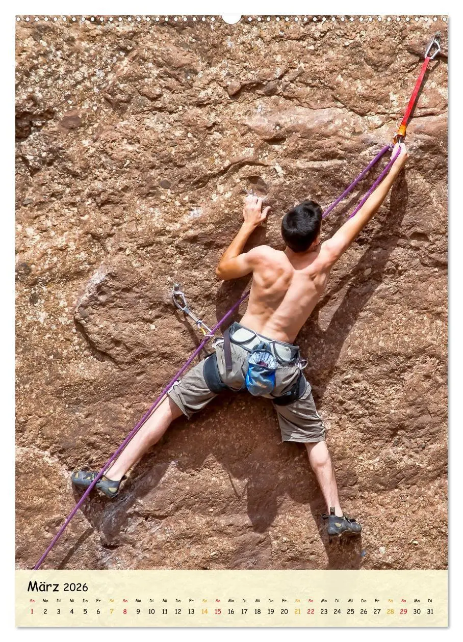 Bild: 9783516353624 | Klettern - Adrenalin pur (hochwertiger Premium Wandkalender 2026...
