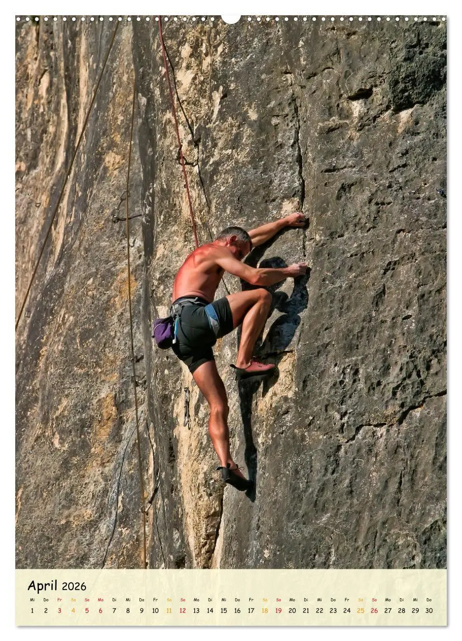 Bild: 9783516353624 | Klettern - Adrenalin pur (hochwertiger Premium Wandkalender 2026...