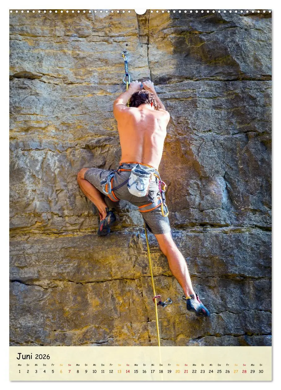 Bild: 9783516353624 | Klettern - Adrenalin pur (hochwertiger Premium Wandkalender 2026...