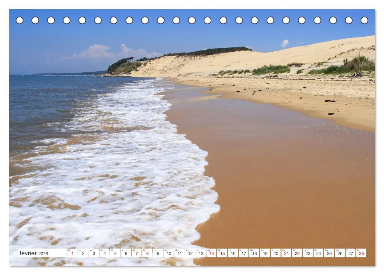 Bild: 9783516593624 | Découvrir la région Nouvelle-Aquitaine (Calendrier de bureau 2026...