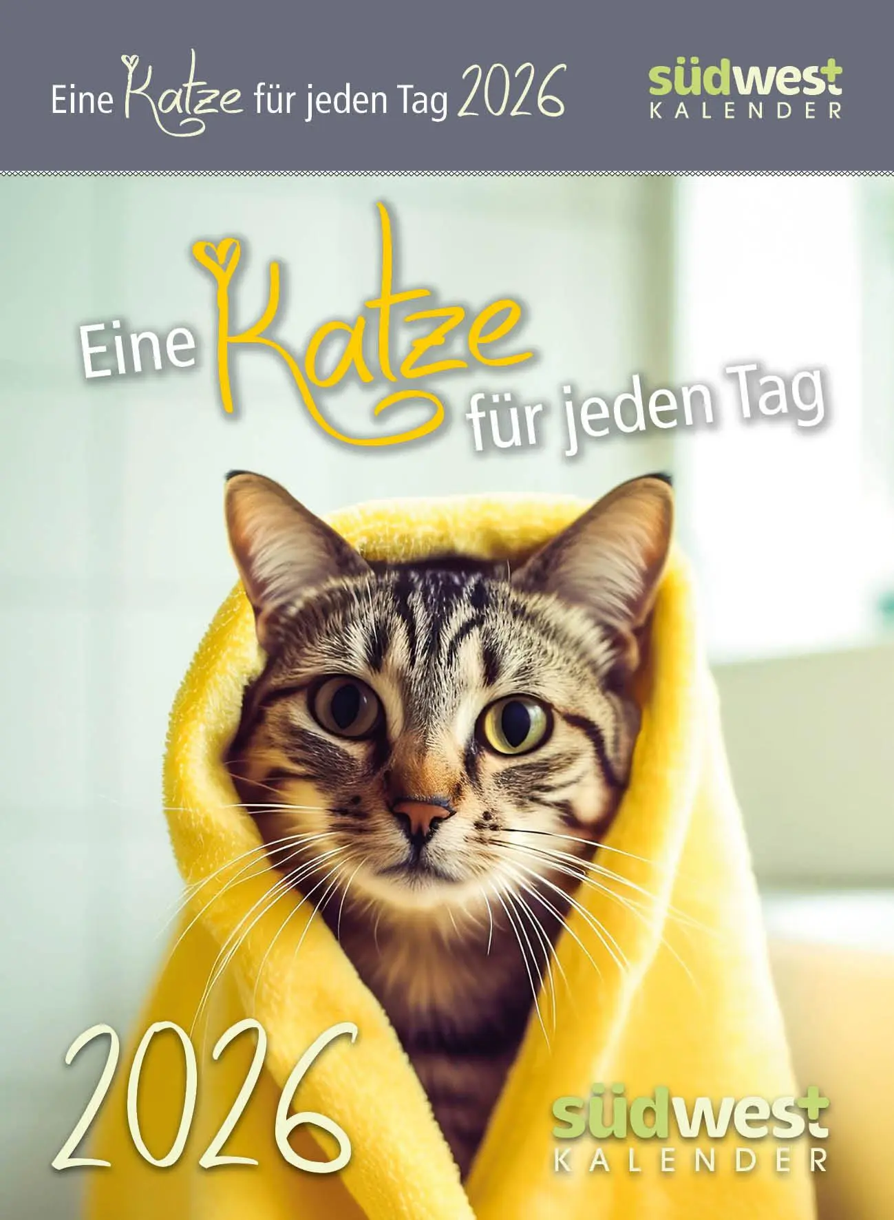 Cover: 9783517103624 | Eine Katze für jeden Tag 2026 - Tagesabreißkalender zum Aufstellen...