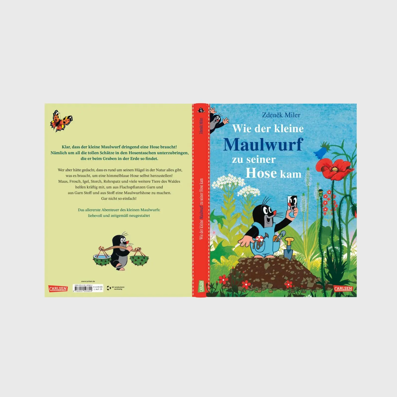 Bild: 9783551523624 | Wie der kleine Maulwurf zu seiner Hose kam | Zden¿k Miler | Buch