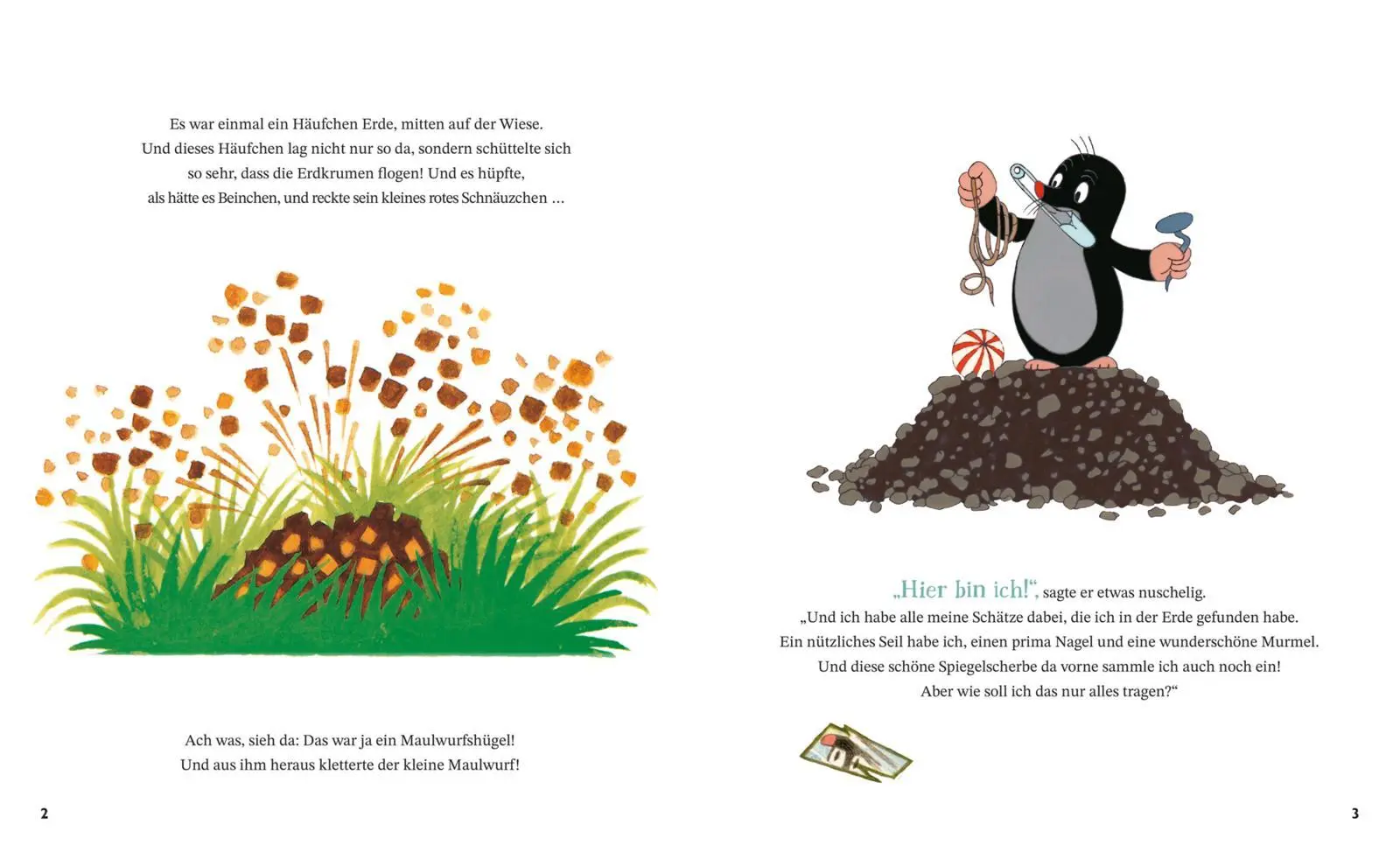 Bild: 9783551523624 | Wie der kleine Maulwurf zu seiner Hose kam | Zden¿k Miler | Buch