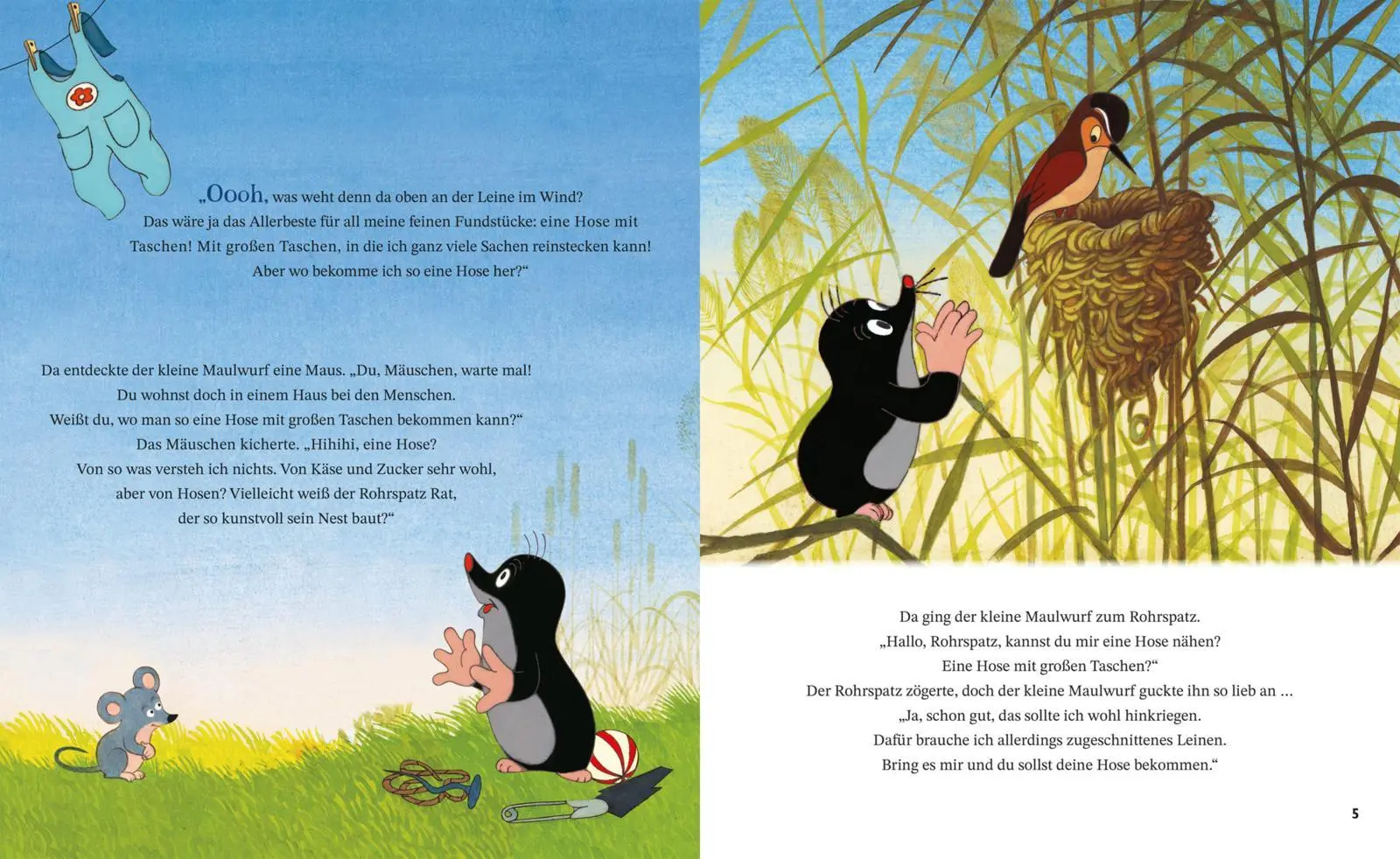 Bild: 9783551523624 | Wie der kleine Maulwurf zu seiner Hose kam | Zden¿k Miler | Buch
