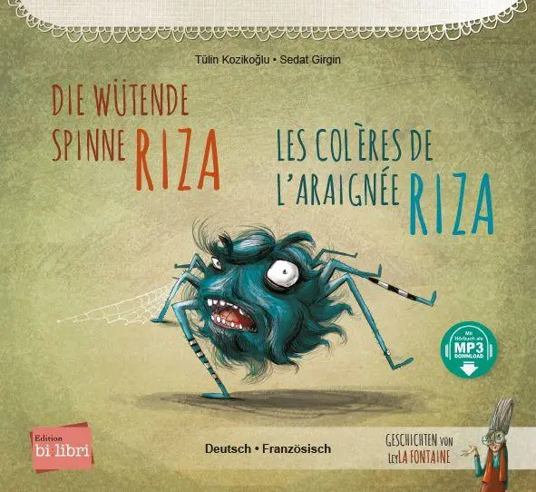 Cover: 9783695003624 | Die wütende Spinne Riza (Deutsch-Französisch) | Tülin Koziko¿lu | Buch