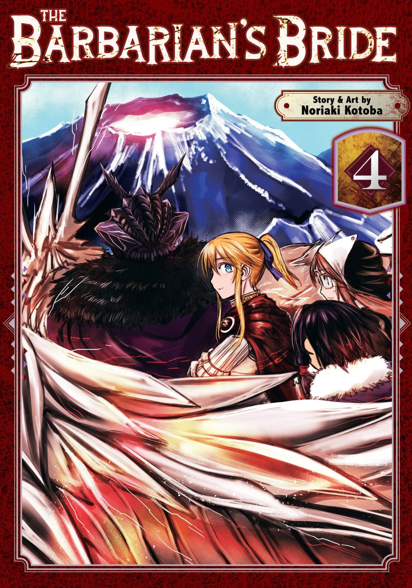 Cover: 9798893733624 | The Barbarian's Bride Vol. 4 | Noriaki Kotoba | Taschenbuch | Englisch