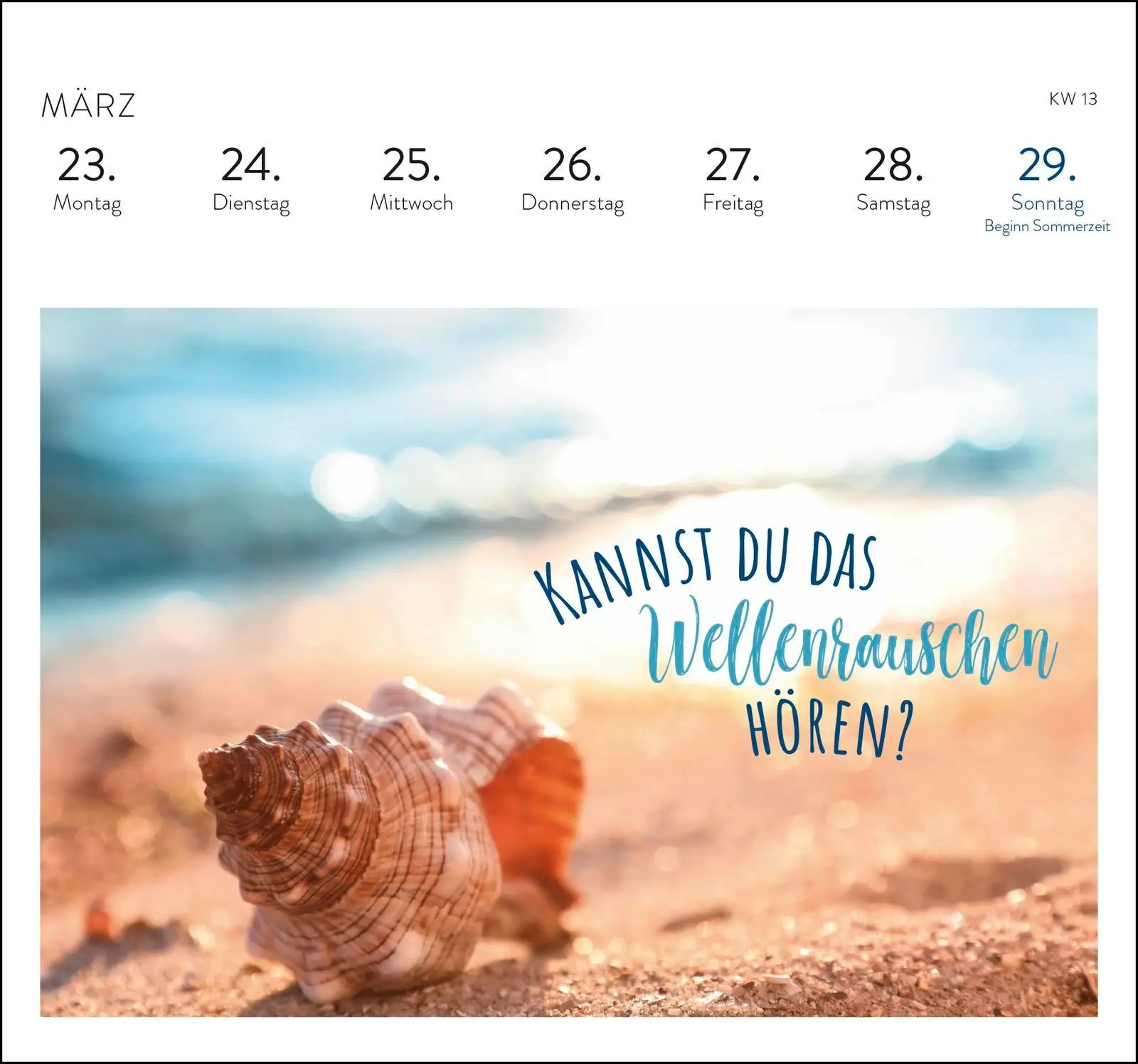 Bild: 4036442013724 | Postkartenkalender 2026: Träume vom Meer | Groh Verlag | Kalender