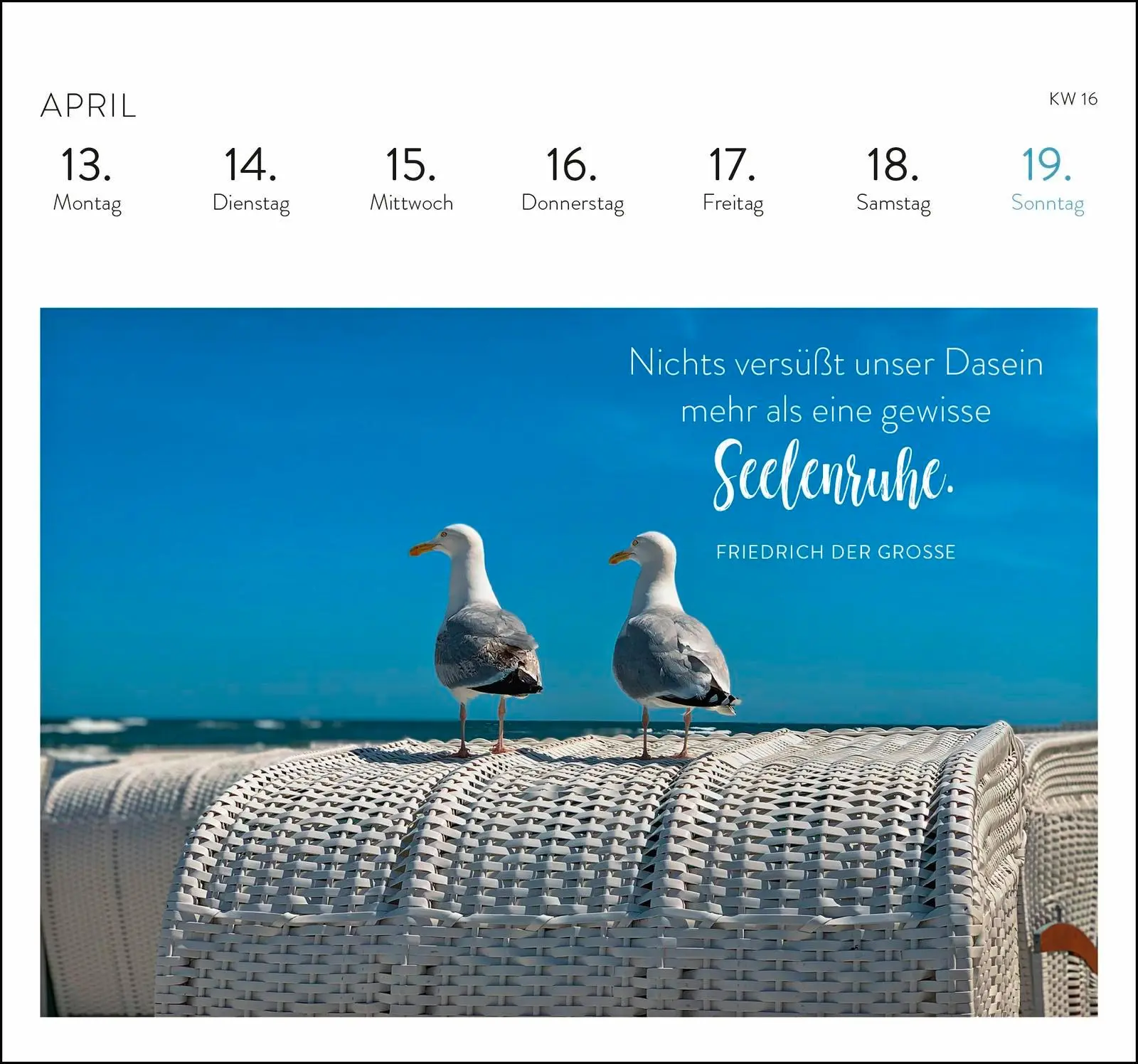 Bild: 4036442013724 | Postkartenkalender 2026: Träume vom Meer | Groh Verlag | Kalender