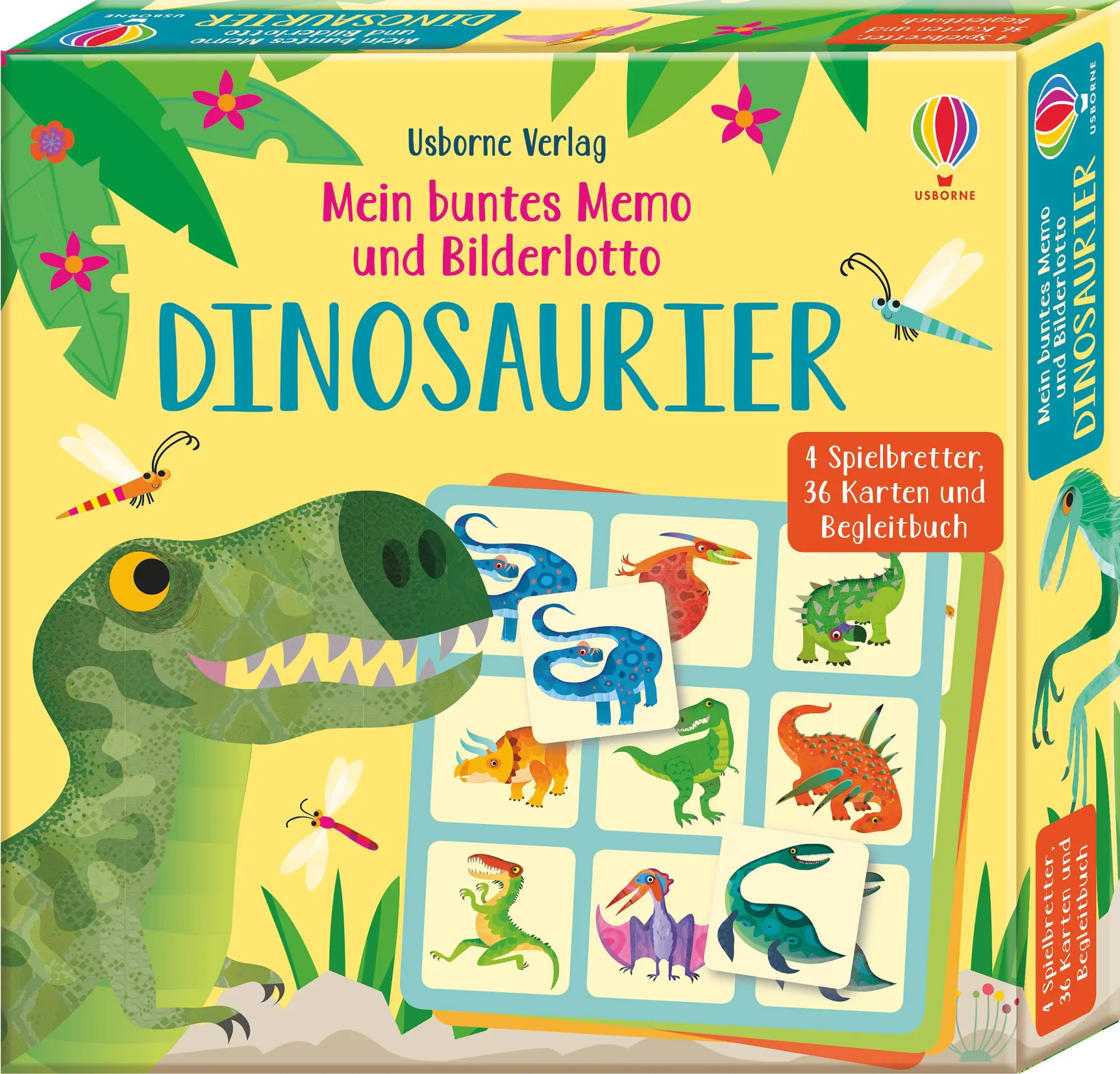 Cover: 9781789413724 | Mein buntes Memo und Bilderlotto: Dinosaurier | Sam Smith | 24 S.
