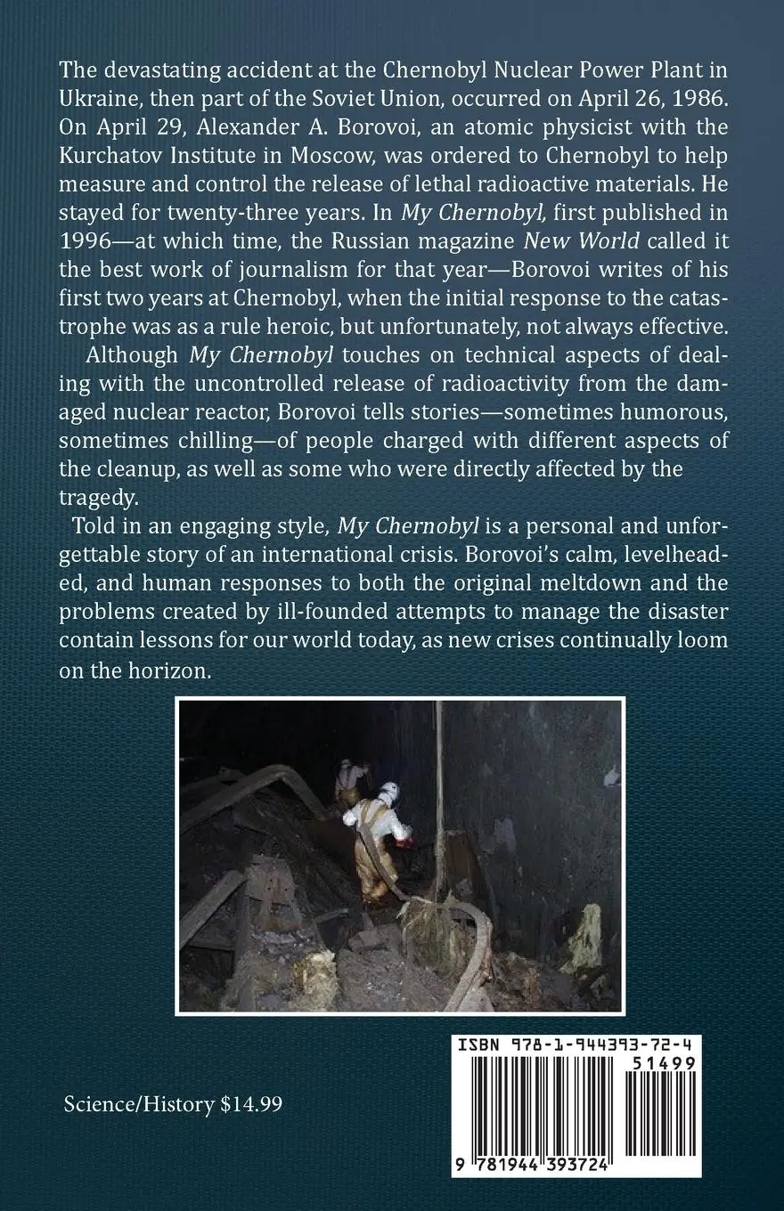Rückseite: 9781944393724 | My Chernobyl | Alexander A. Borovoi | Taschenbuch | Englisch | 2017