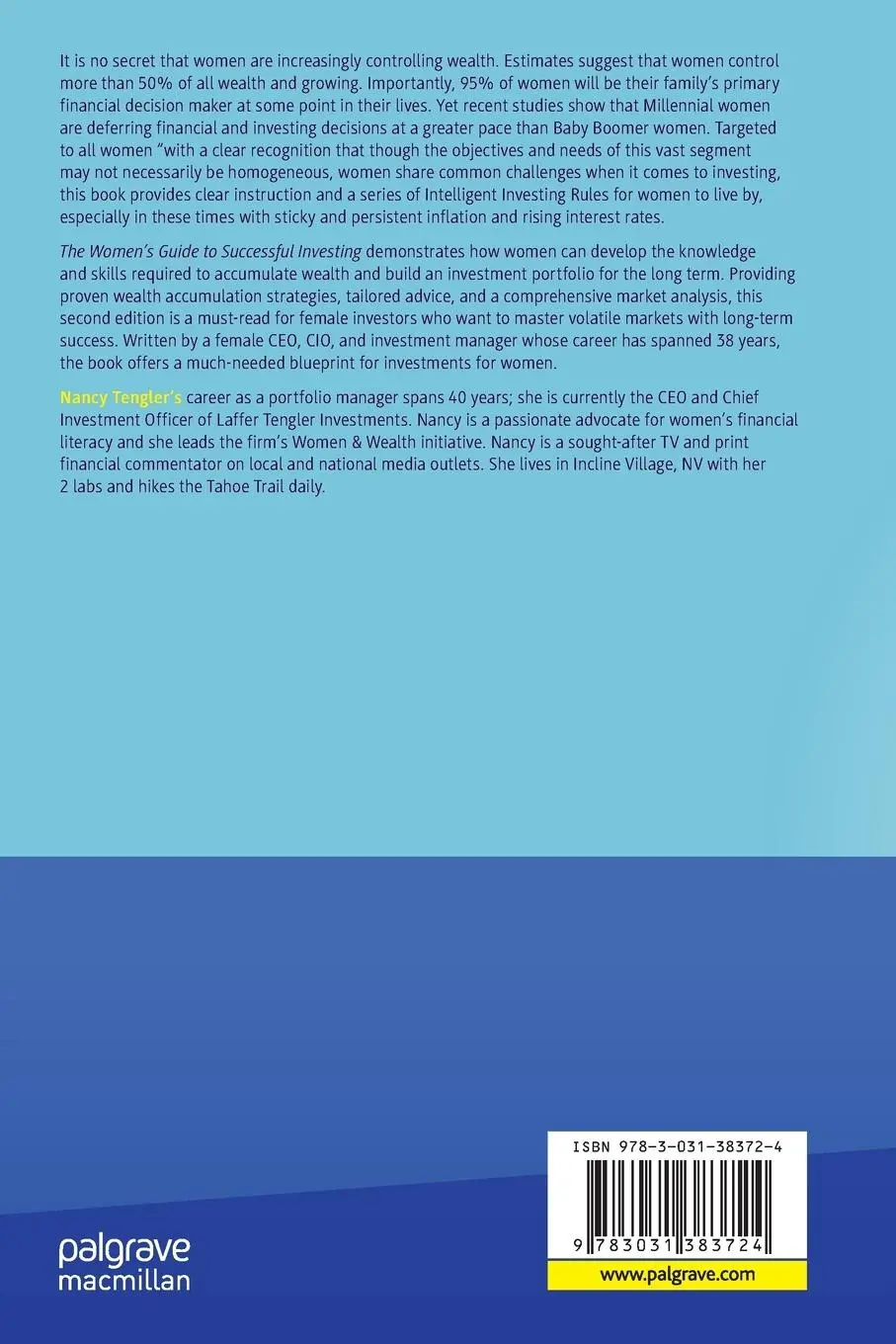 Rückseite: 9783031383724 | The Women's Guide to Successful Investing | Nancy Tengler | Buch