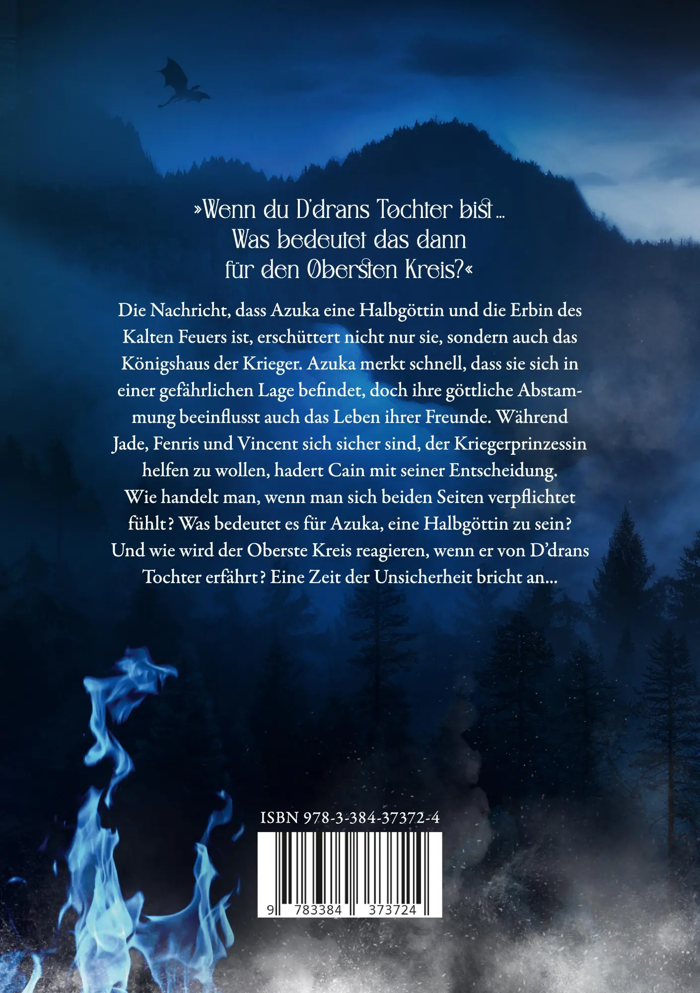 Rückseite: 9783384373724 | Die Erbin des Kalten Feuers | Henrike Runge | Taschenbuch | 784 S.