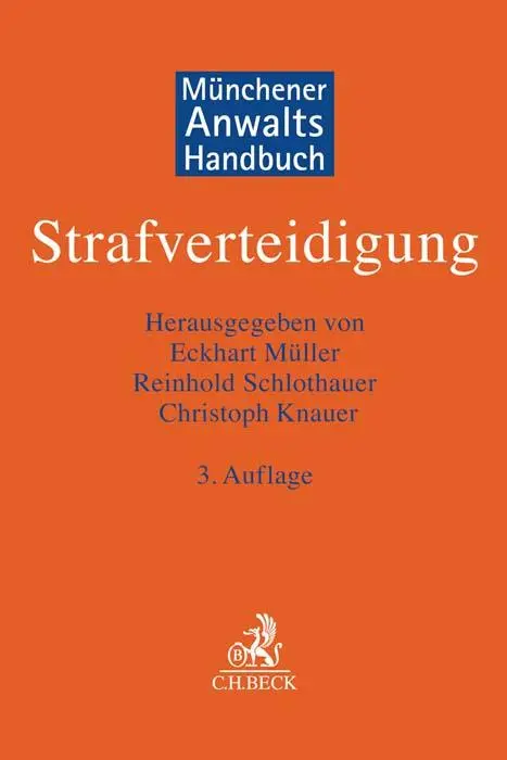 Cover: 9783406763724 | Münchener Anwaltshandbuch Strafverteidigung | Gunter Widmaier (u. a.)