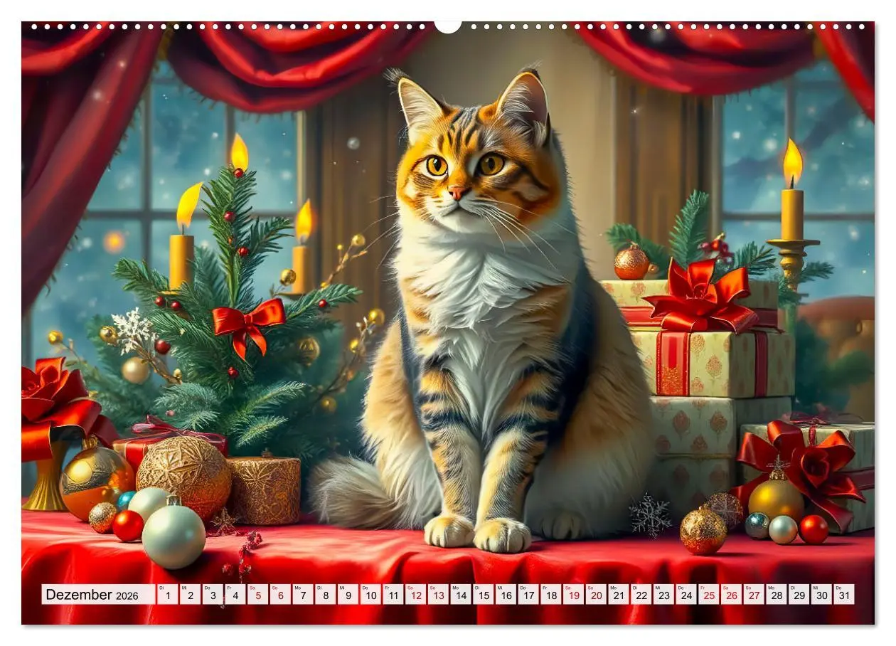 Bild: 9783457253724 | Klassische Katzenporträts - Katzen in opulenten Stillleben...