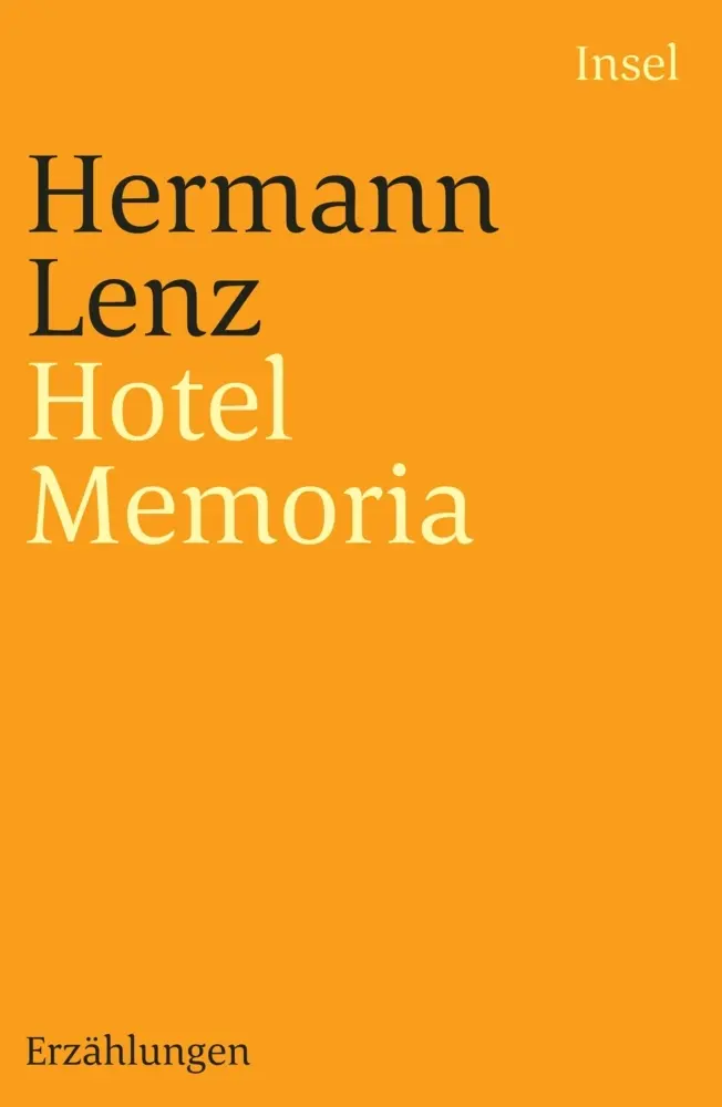 Cover: 9783458243724 | Hotel Memoria | Erzählungen | Hermann Lenz | Taschenbuch | 64 S.