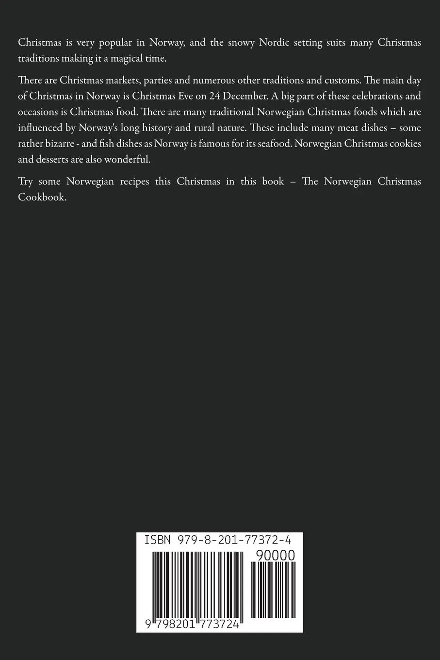 Rückseite: 9798201773724 | The Norwegian Christmas Cookbook | Marit Peters | Taschenbuch | 2021