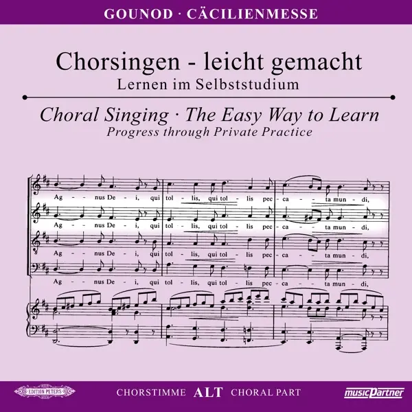 Cover: 4013788003824 | Chorsingen leicht gemacht - Charles Gounod: Cäcilien-Messe (Alt) | CD