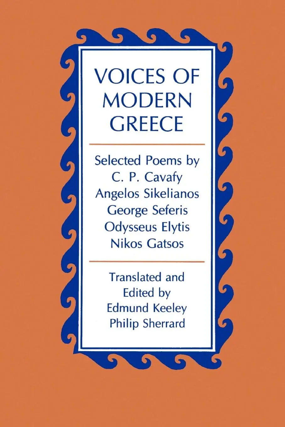 Cover: 9780691013824 | Voices of Modern Greece | Edmund Keeley (u. a.) | Taschenbuch | 1982