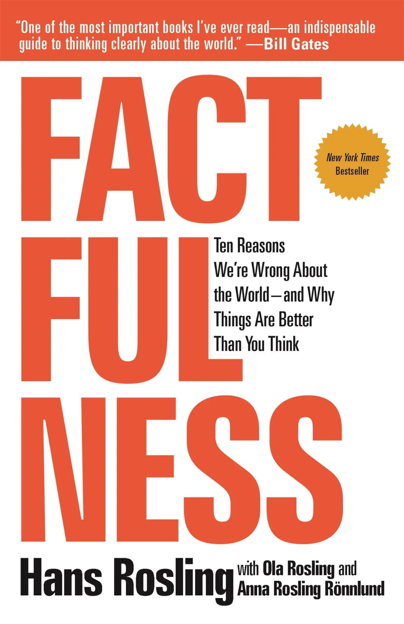 Cover: 9781250123824 | Factfulness | Hans Rosling (u. a.) | Taschenbuch | X | Englisch | 2020