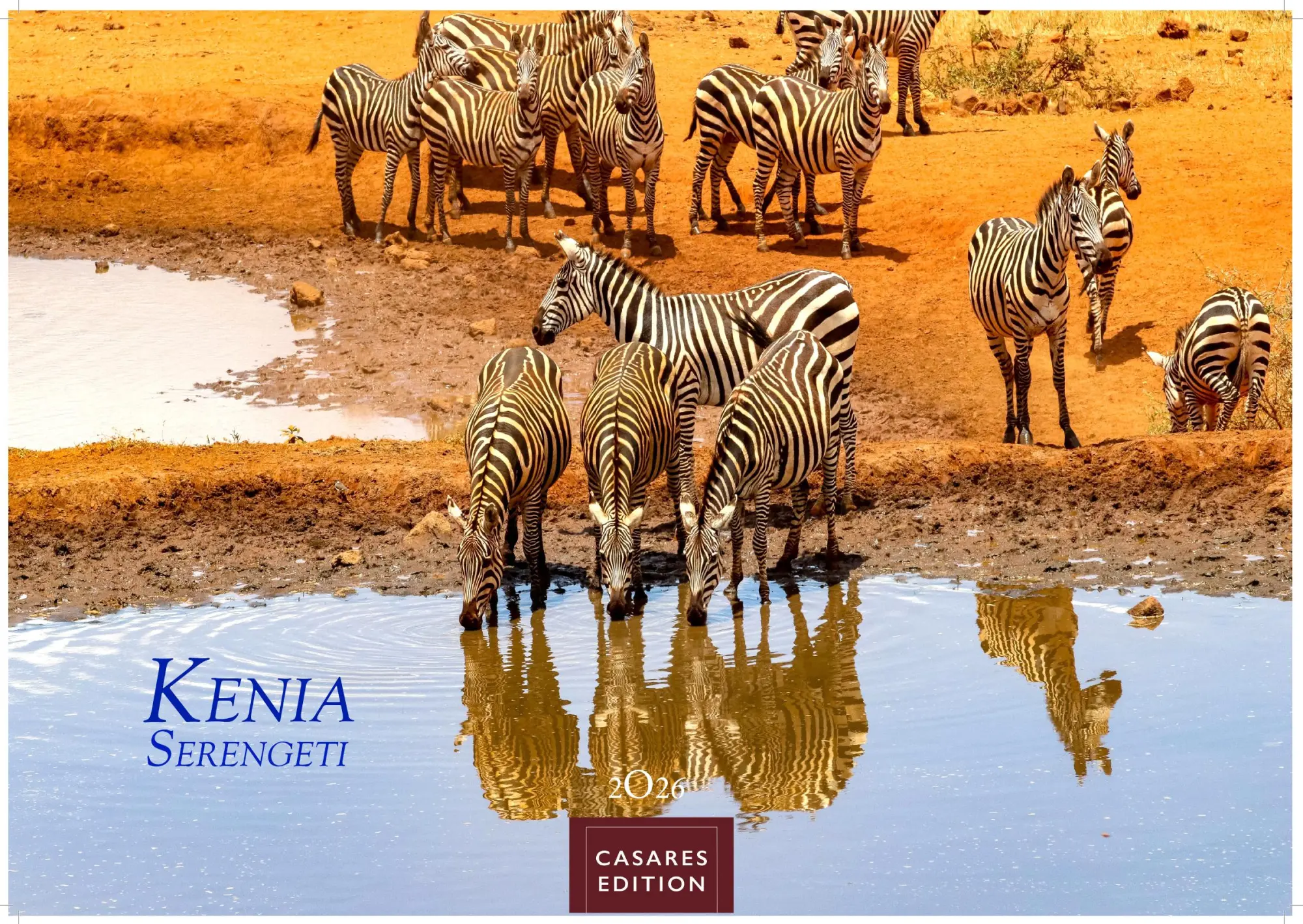Cover: 9781835243824 | Kenia/Serengeti 2026 L 35x50cm | Kalender | 14 S. | Deutsch | 2026