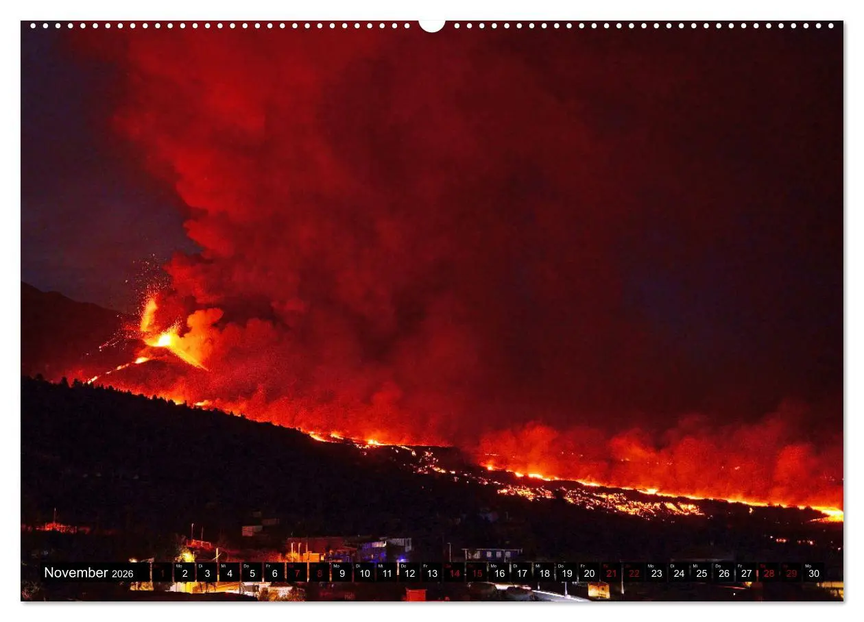 Bild: 9783457553824 | La Palma - der Vulkan Tajogaite (Wandkalender 2026 DIN A2 quer),...