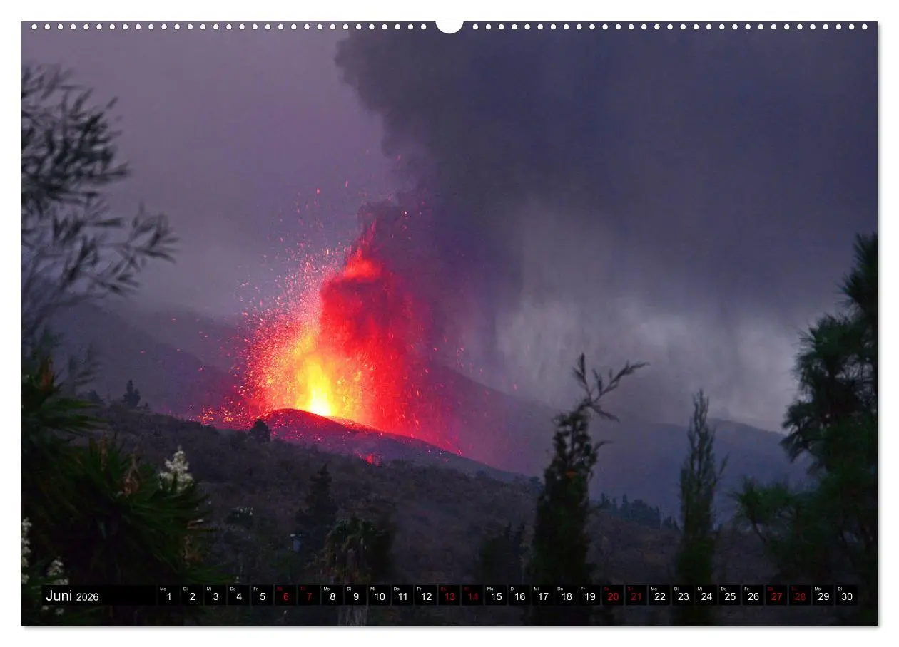 Bild: 9783457553824 | La Palma - der Vulkan Tajogaite (Wandkalender 2026 DIN A2 quer),...
