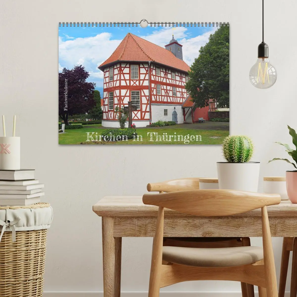 Bild: 9783457623824 | Fachwerkhäuser - Kirchen in Thüringen (Wandkalender 2026 DIN A3...