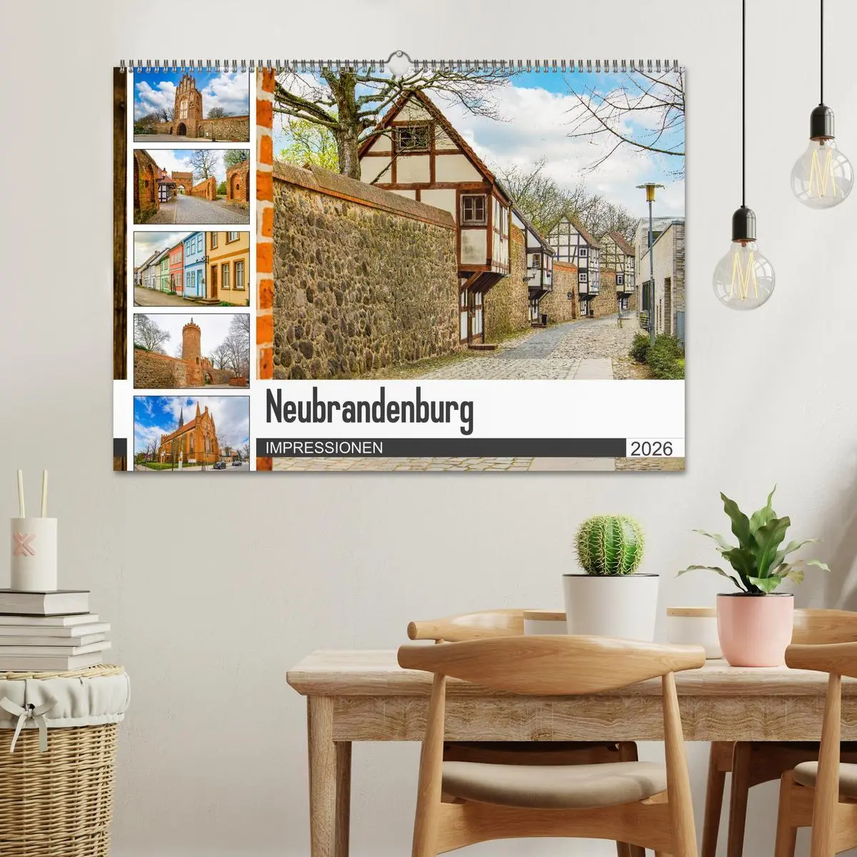 Bild: 9783457793824 | Neubrandenburg Impressionen (Wandkalender 2026 DIN A2 quer),...