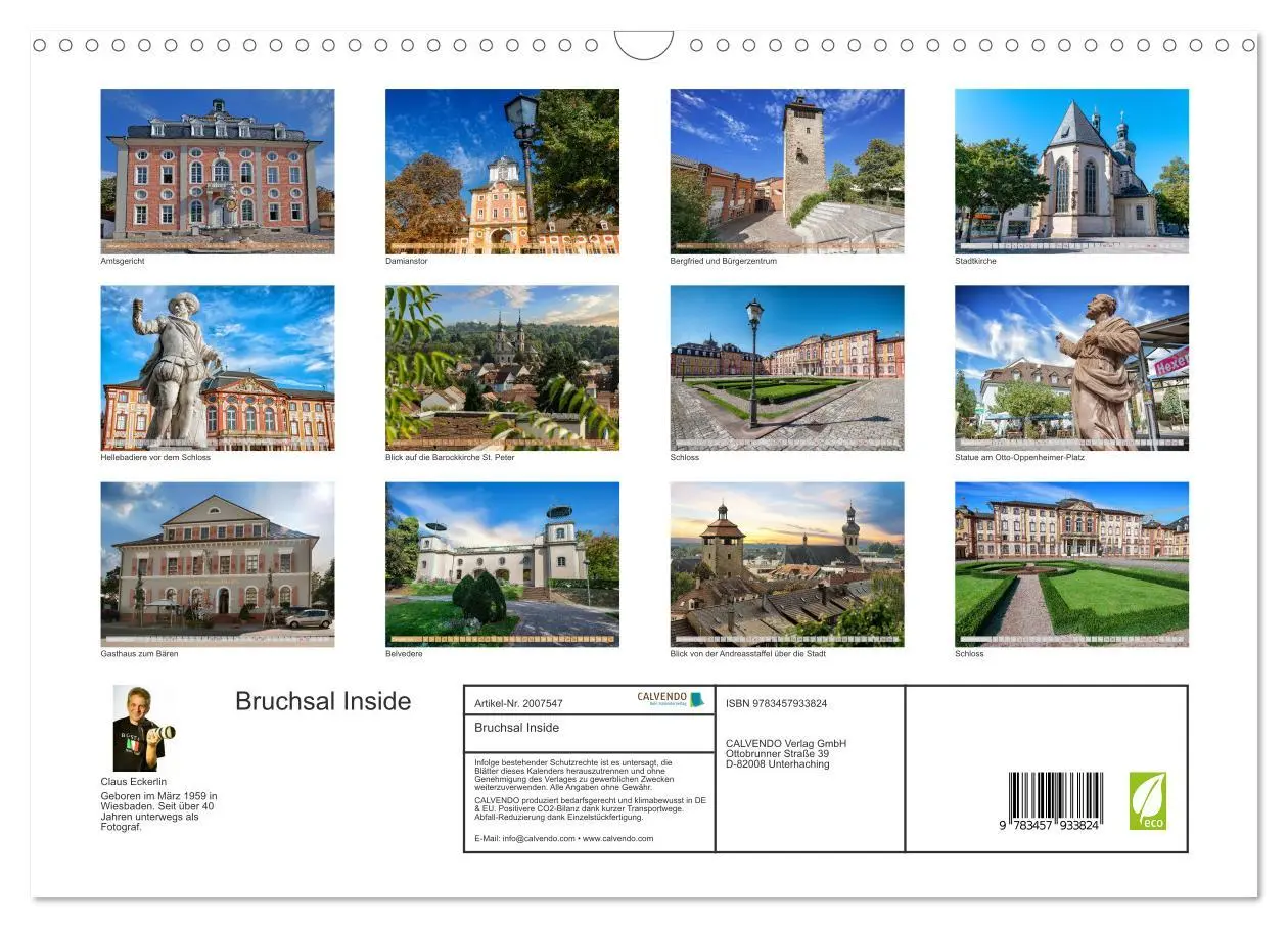 Bild: 9783457933824 | Bruchsal Inside (Wandkalender 2026 DIN A3 quer), CALVENDO...