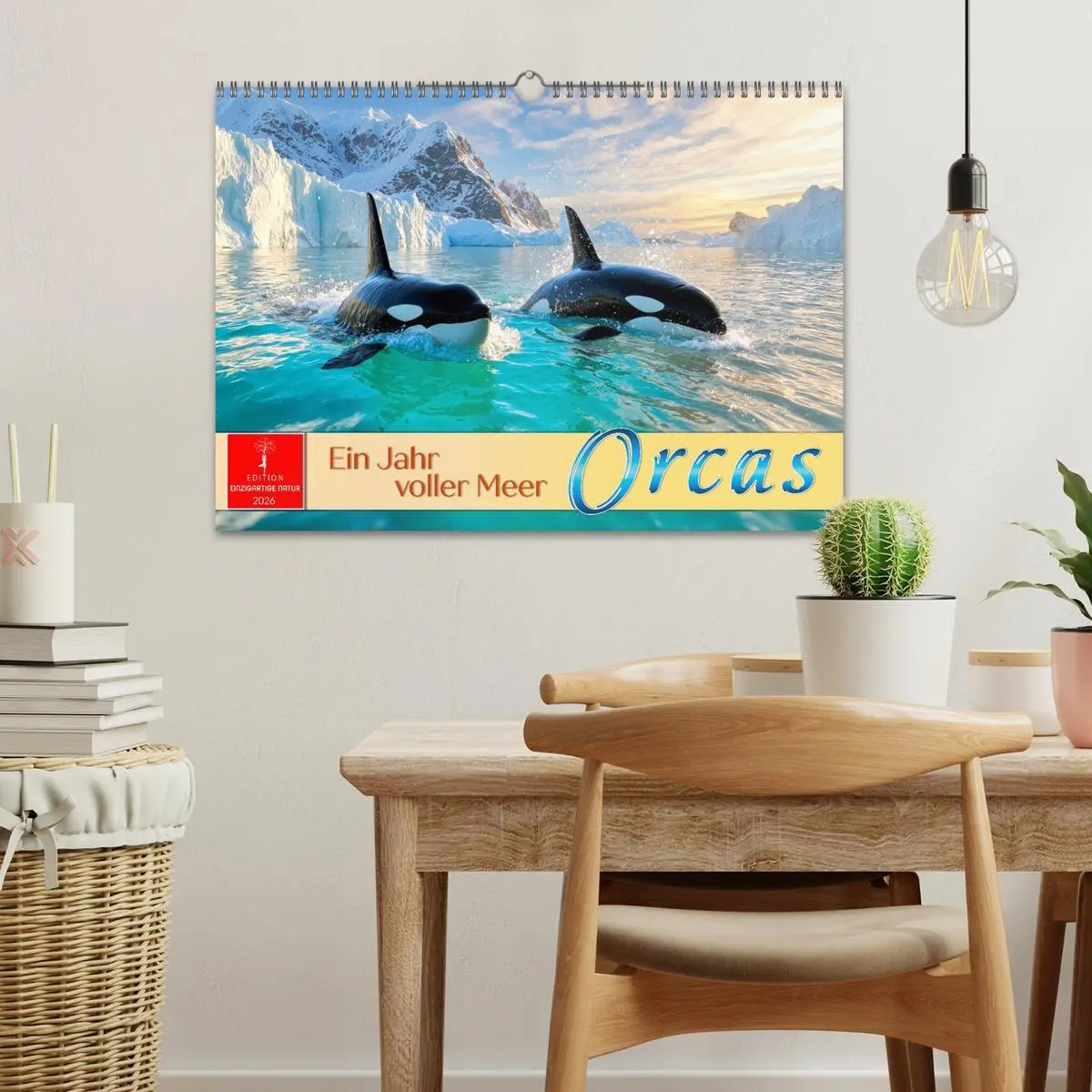 Bild: 9783516643824 | Orcas - ein Jahr voller Meer (Wandkalender 2026 DIN A3 quer),...